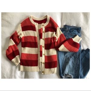 Knit Striped Popsugar Sweater